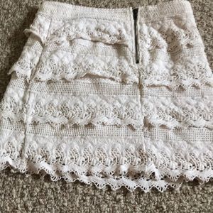 A white skirt from American eagle outfitters